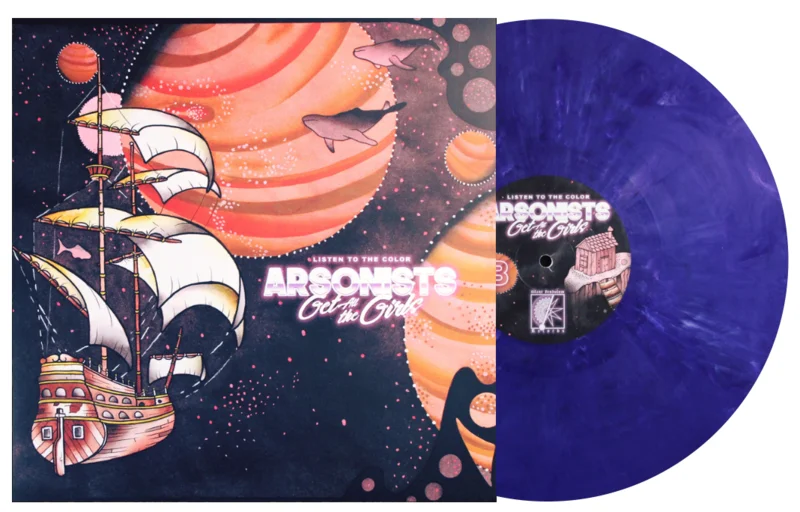 ARSONISTS GET ALL THE GIRLS LISTEN TO THE COLOR LP (Limited Edition  Only 100 Made, Random Color Vinyl)