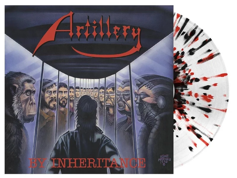 ARTILLERY BY INHERITANCE LP (Limited Edition, Only 300 Made, Red & Black Splatter Vinyl)