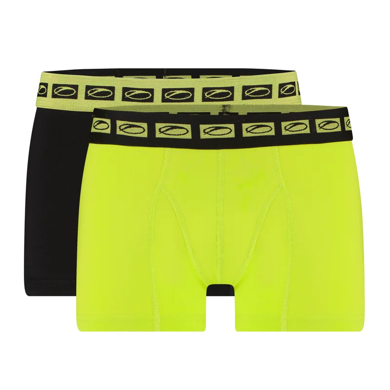 ASOT 1000 Boxershorts 2 Pack Lime & Black
