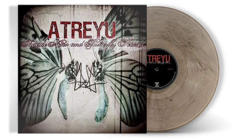 ATREYU SUICIDE NOTES AND BUTTERFLY KISSES LP (Limited Edition  Only 200 Made, Smokey Clear Vinyl)