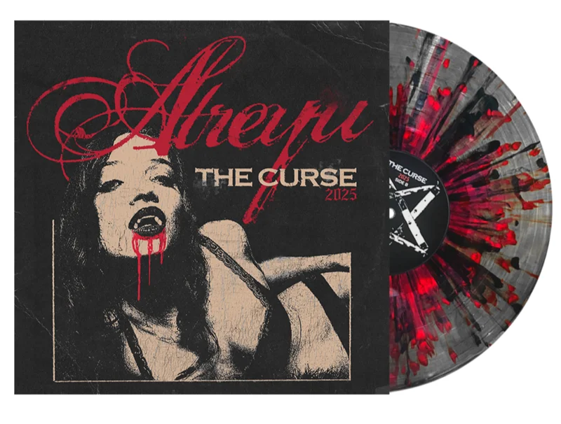 ATREYU THE CURSE 2025 LP (Exclusive  Limited to 200, Smokey Clear w/ Red and Black Splatter Vinyl)