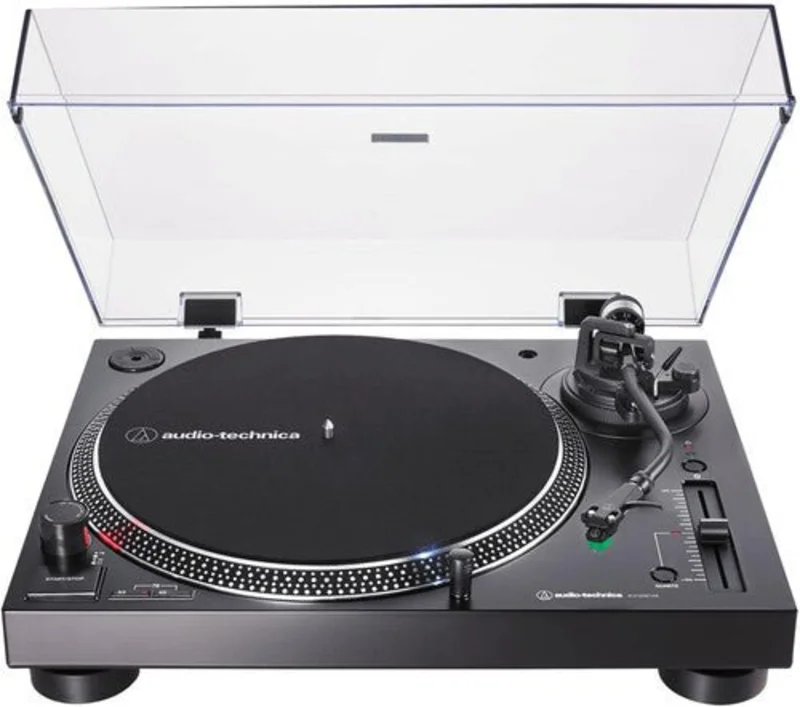 Audio Technica AT-LP120XBT-USB-BK Bluetooth Wireless USB Turntable - Direct Drive - Manual
