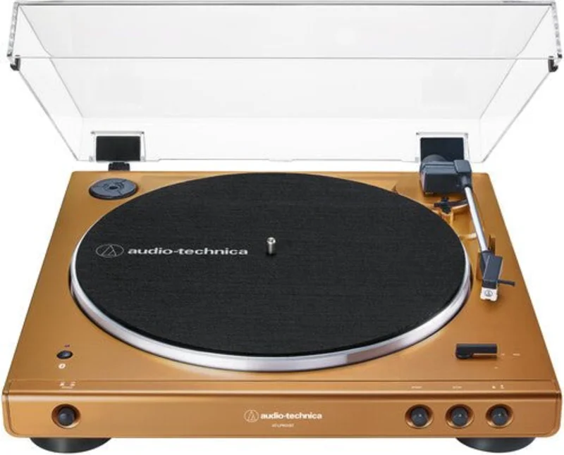 Audio Technica AT-LP60XBT-GD Bluetooth Wireless Turntable Limited Edition