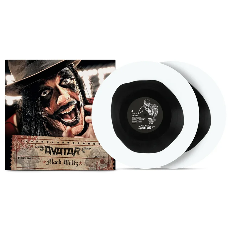 AVATAR 'BLACK WALTZ' 2LP (Black and White Color in Color Vinyl)