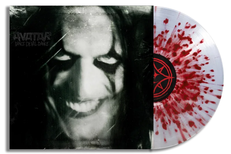 AVATAR DANCE DEVIL DANCE LP (Limited Edition  Only 350 made, Clear w/ Opaque Red Splatter Vinyl)