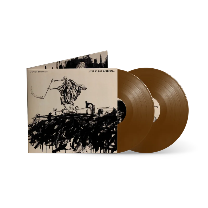 AVENGED SEVENFOLD LIFE IS BUT A DREAM 2LP (Limited Edition  Only 1000 made, Brown Vinyl)