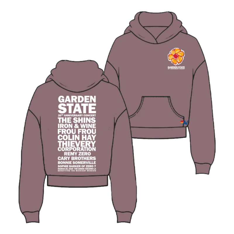 AVIATOR NATION X GARDEN STATE 20TH ANNIVERSARY PULLOVER HOODIE
