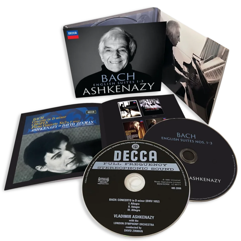 Bach - English Suites 1-3: 2CD