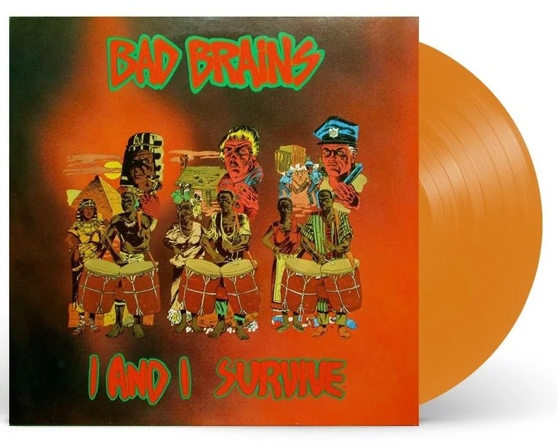 BAD BRAINS 'I AND I SURVIVE' LP (Orange Vinyl)