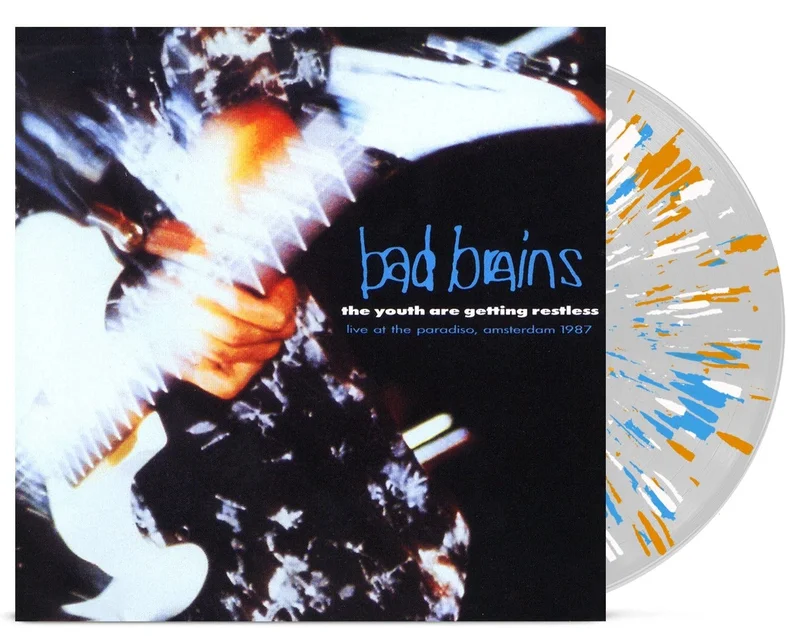 BAD BRAINS THE YOUTH ARE GETTING RESTLESS LP (Limited Edition  Only 300 Made, Clear Orange, Blue, & White Splatter Vinyl)