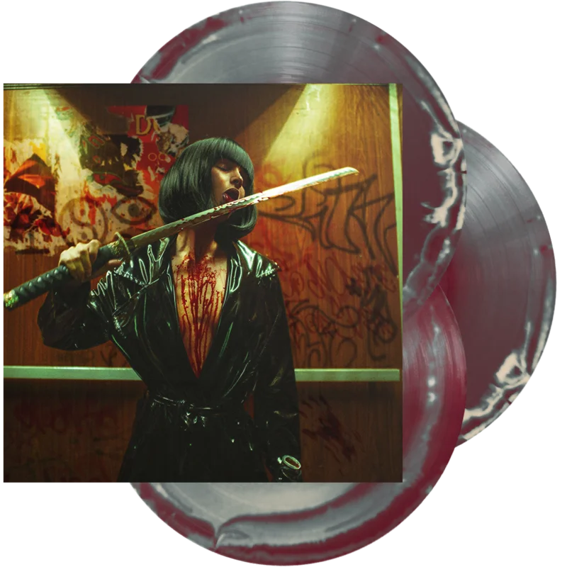 BAD OMENS CONCRETE JUNGLE [THE OST] 3LP (Limited Edition  Only 500 Made, Burgundy + Silver + Bone White Side A/B Vinyl)