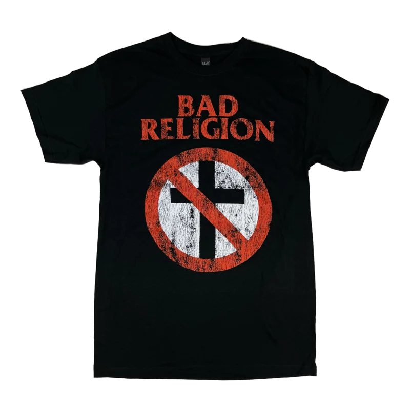 BAD RELIGION 'CRACKED CROSSBUSTER' T-SHIRT