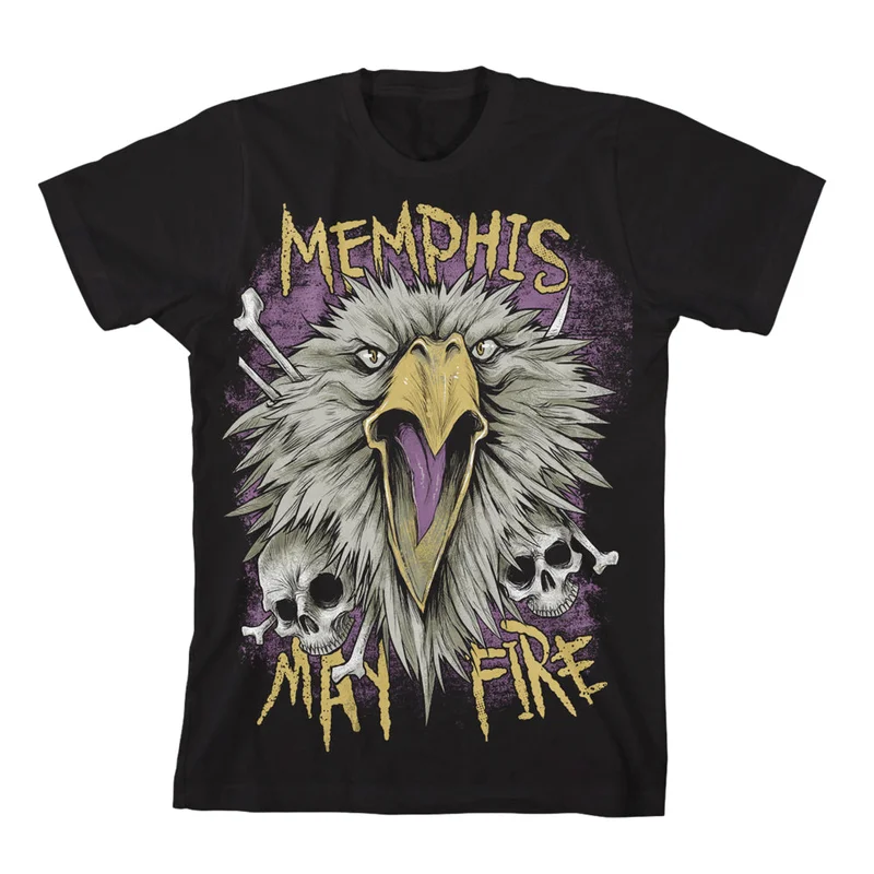 Bald Eagle Black T-Shirt