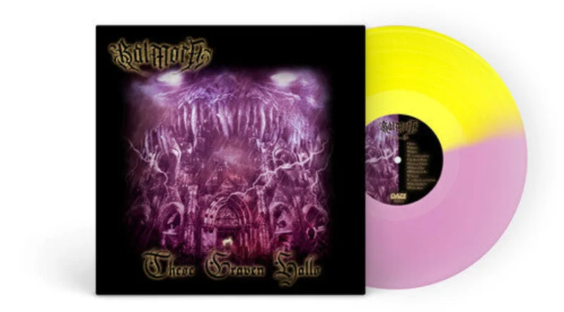 BALMORA THESE GRAVEN HALLS LP (Half Clear Purple/Half Yellow Vinyl)