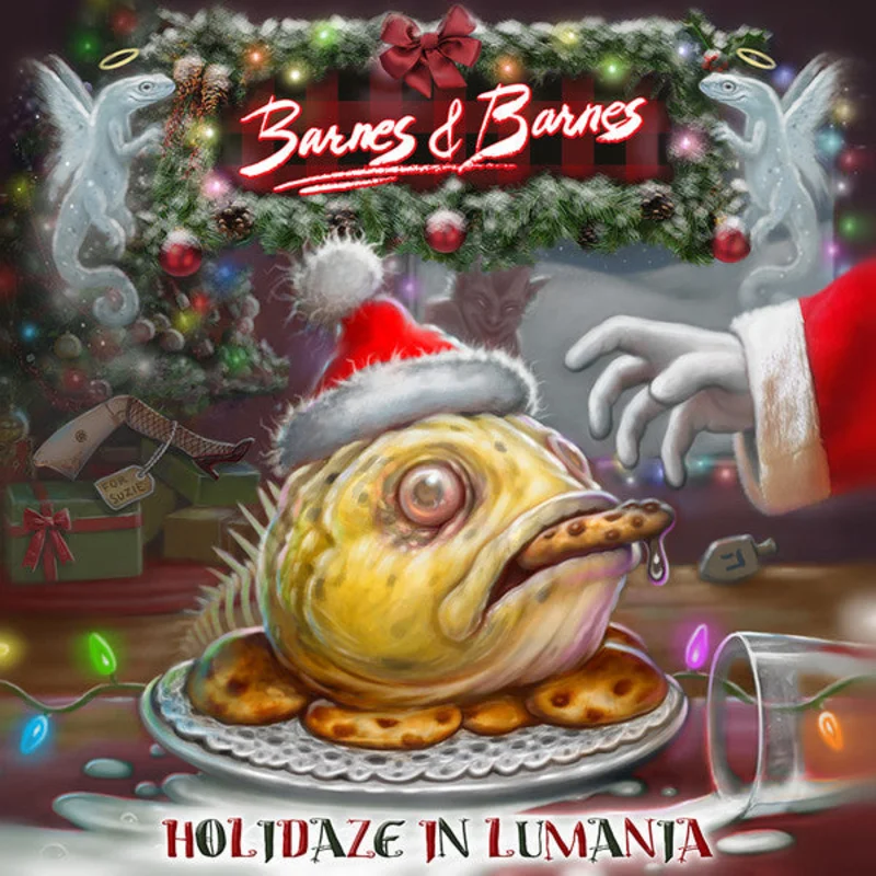 Barnes & Barnes - Holidaze In Lumania (LP, Album, Ltd, S/Edition) (Mint (M))