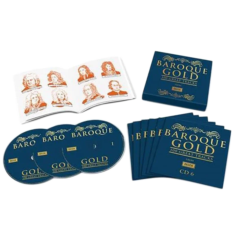 BAROQUE GOLD 100 GREAT TRACKS CD BOX SET