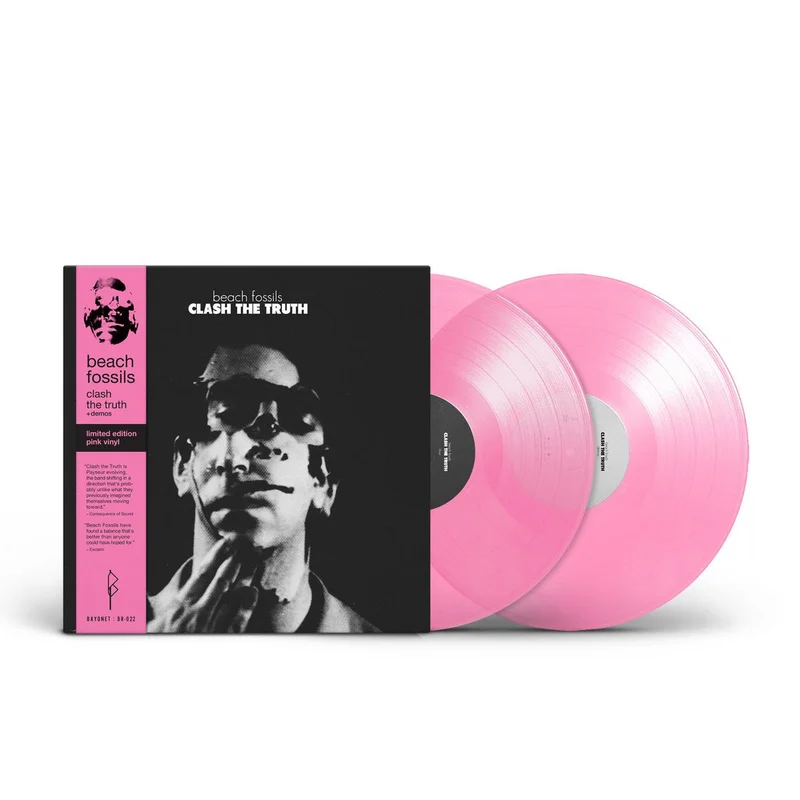 BEACH FOSSILS 'CLASH THE TRUTH + DEMOS' 2LP (Clear w/Pink Vinyl)