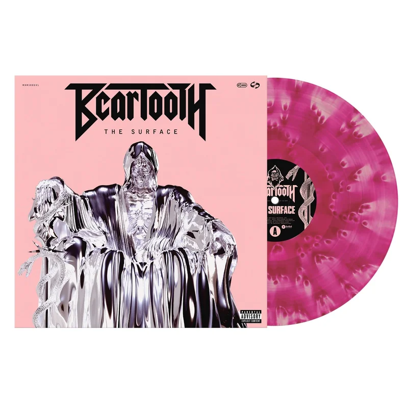 BEARTOOTH THE SURFACE LP (Ultra Clear w/Pink Cloudy Effect Vinyl)
