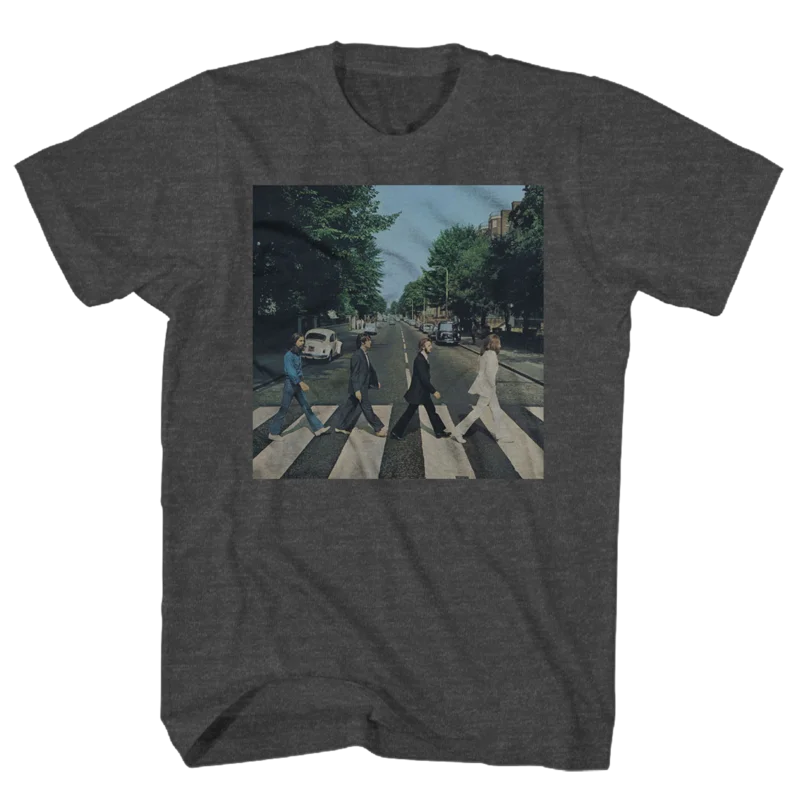 BEATLES ABBEY ROAD DARK CHARCOAL TEE CHARCOAL