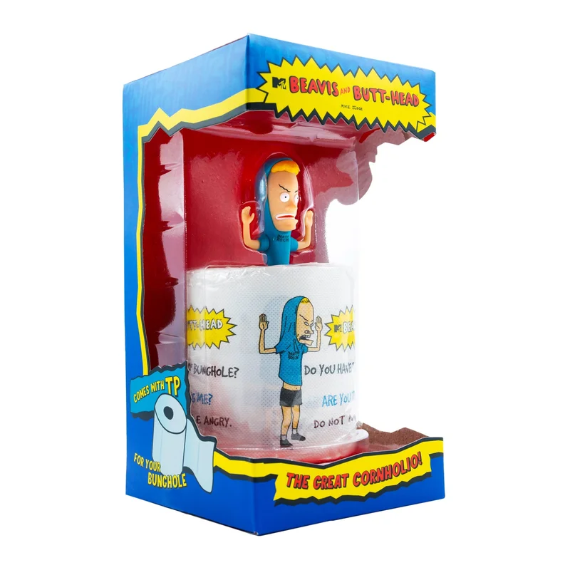 BEAVIS AND BUTT-HEAD REACTION FIGURE WAVE 1 - CORNHOLIO BOXSET WITH TP