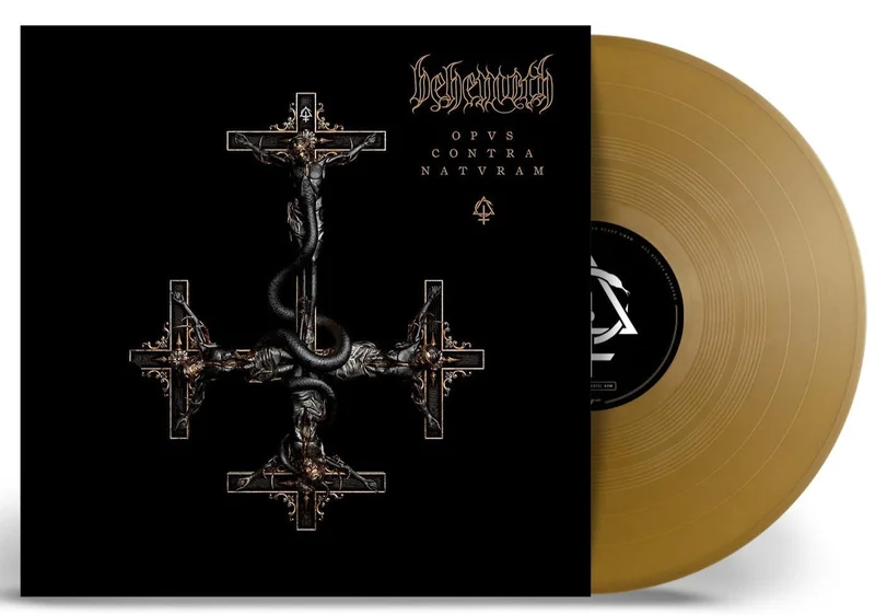 BEHEMOTH 'OPVS CONTRA NATVRAM' LP (Limited Edition  Only 350 Made, Gold Vinyl)