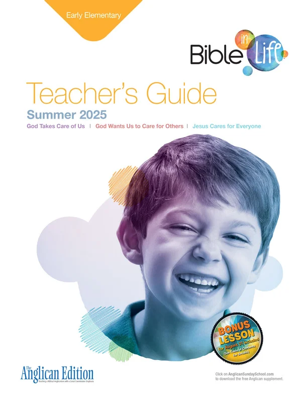 Bible in Life | Early Elementary Teacher's Guide (The Anglican Edition) | Summer 2026