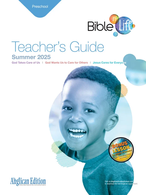 Bible in Life | Preschool Teacher's Guide (The Anglican Edition) | Summer 2026