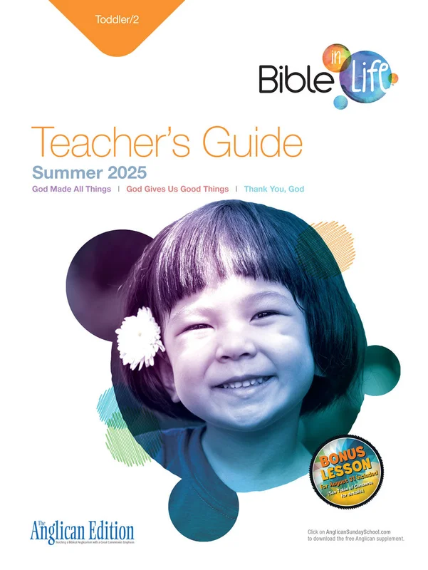 Bible in Life | Toddler/2 Teacher's Guide (The Anglican Edition) | Summer 2026