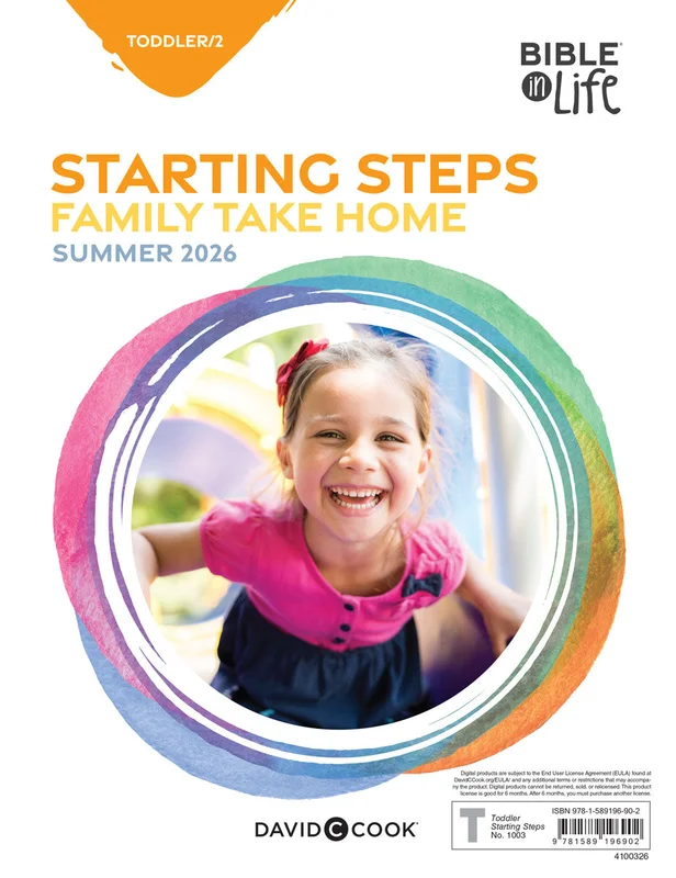 Bible in Life | Toddler Starting Steps (Craft & Take Home) | Summer 2026