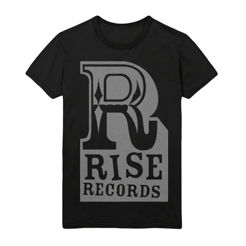 Big R Gray On Black T-Shirt