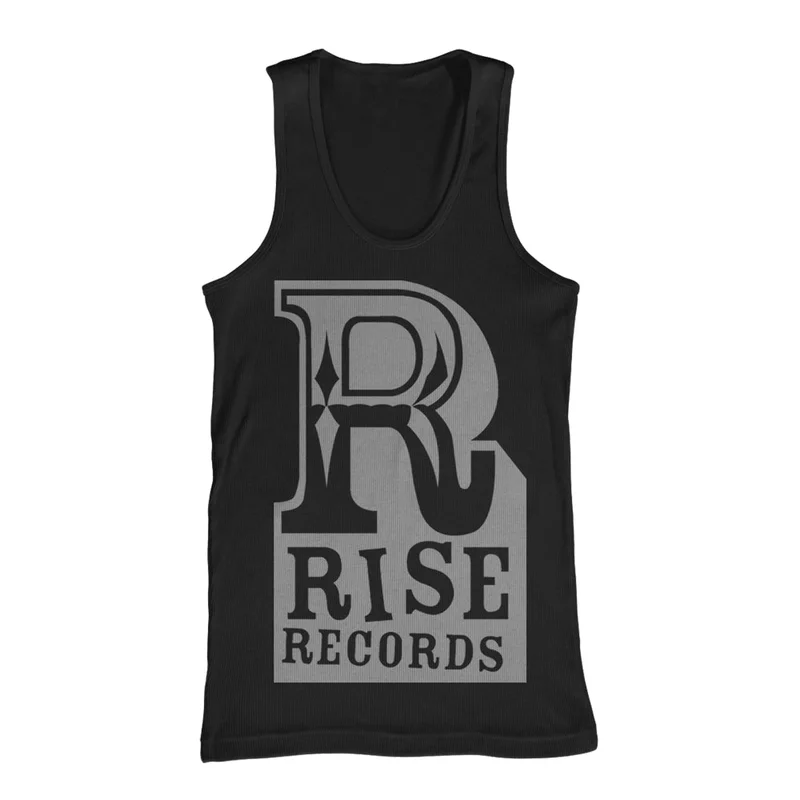 Big R Grey on Black Tank Top