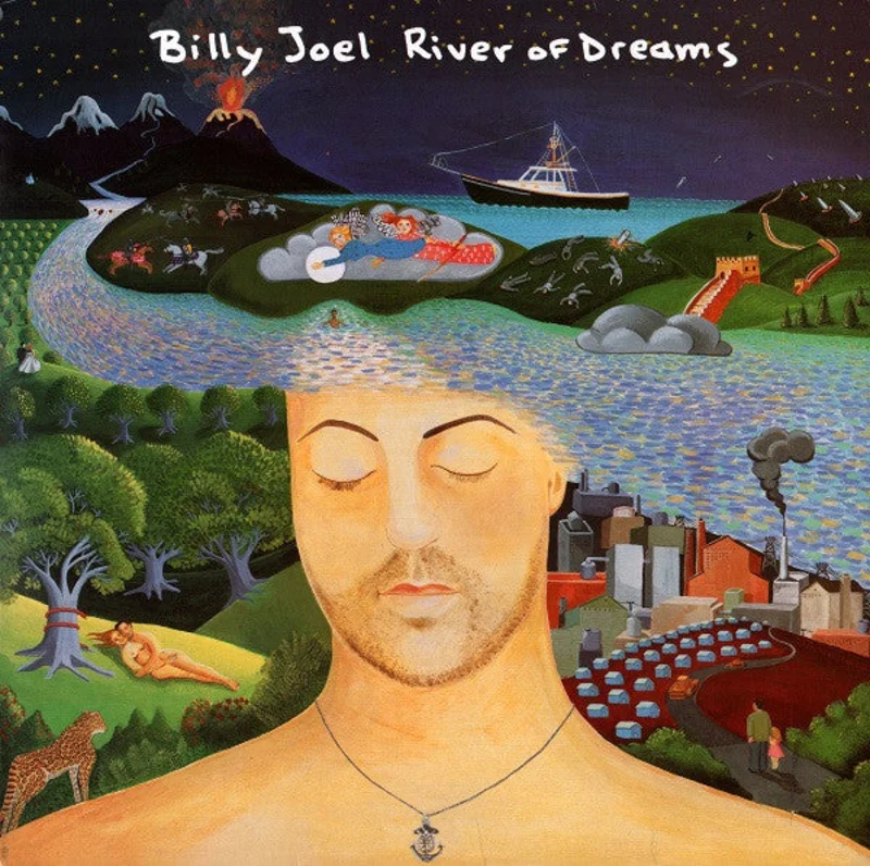 Billy Joel - River Of Dreams (LP, Album) (Very Good Plus (VG+))