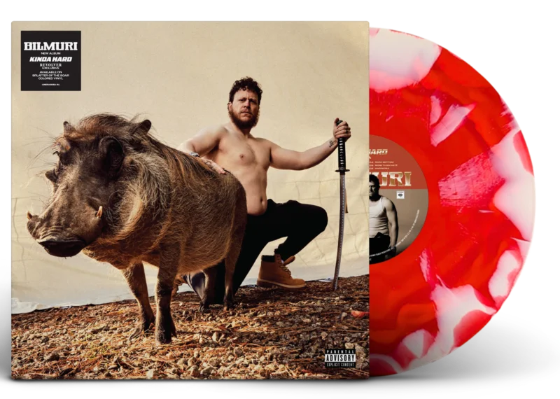 BILMURI KINDA HARD LP (Exclusive  Limited to 500, Red & White Blotched Splatter Vinyl)