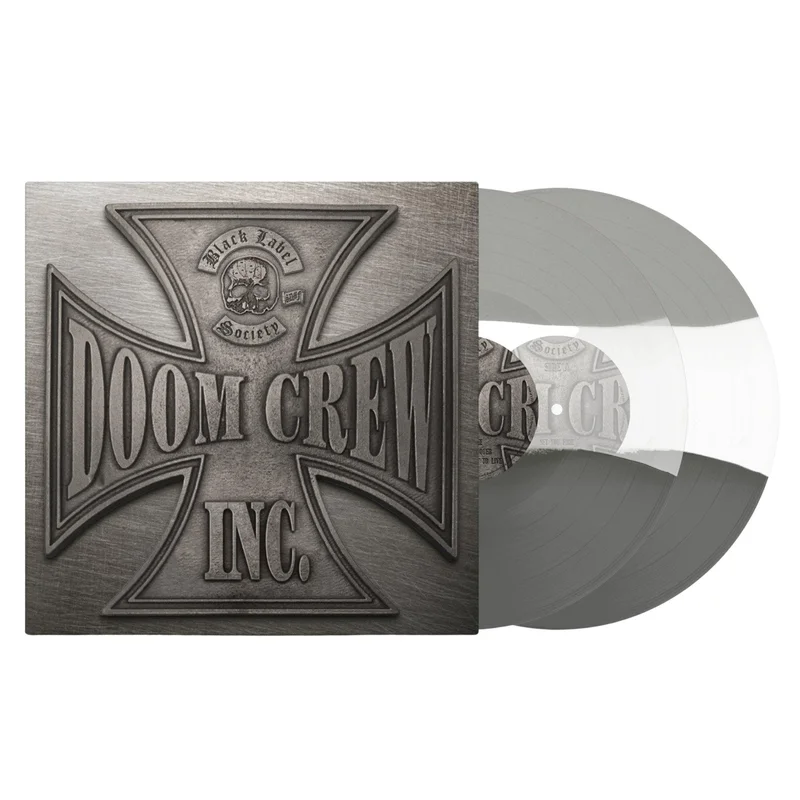 BLACK LABEL SOCIETY 'DOOM CREW INC' 2LP (Tri-Color Stripe Disc)