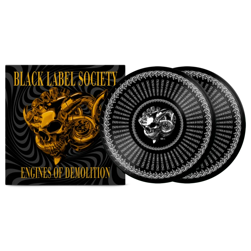 BLACK LABEL SOCIETY 'ENGINES OF DEMOLITION' LP (Gold Zoetrope Vinyl)