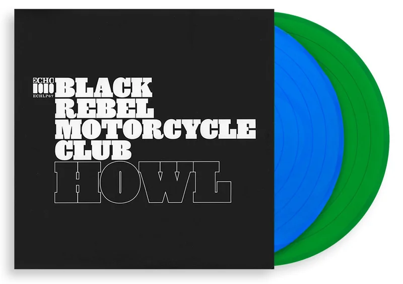 BLACK REBEL MOTORCYCLE CLUB 'HOWL' 2LP (Limited Edition  Only 750 made, Green & Blue Vinyl)