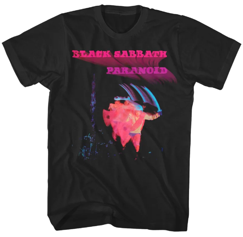BLACK SABBATH "PARANOID MTN TRLS" T-SHIRT