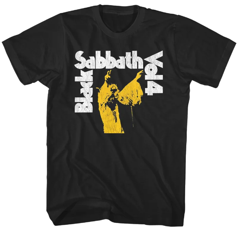 BLACK SABBATH "VOL. 4 COAL" T-SHIRT