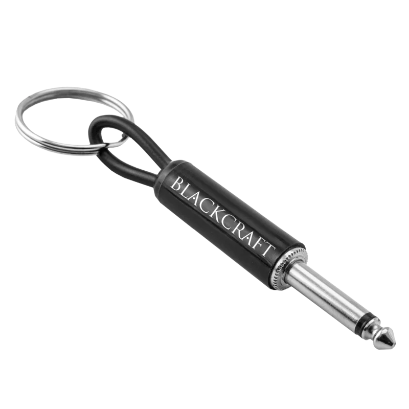 BLACKCRAFT LOGO GUITAR PLUG KEYCHAIN