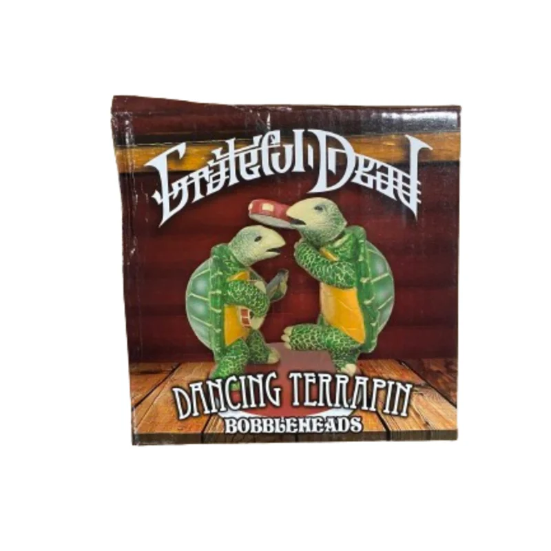 *BLEMISHED BOX* GRATEFUL DEAD TERRAPIN TURTLES BOBBLEHEAD