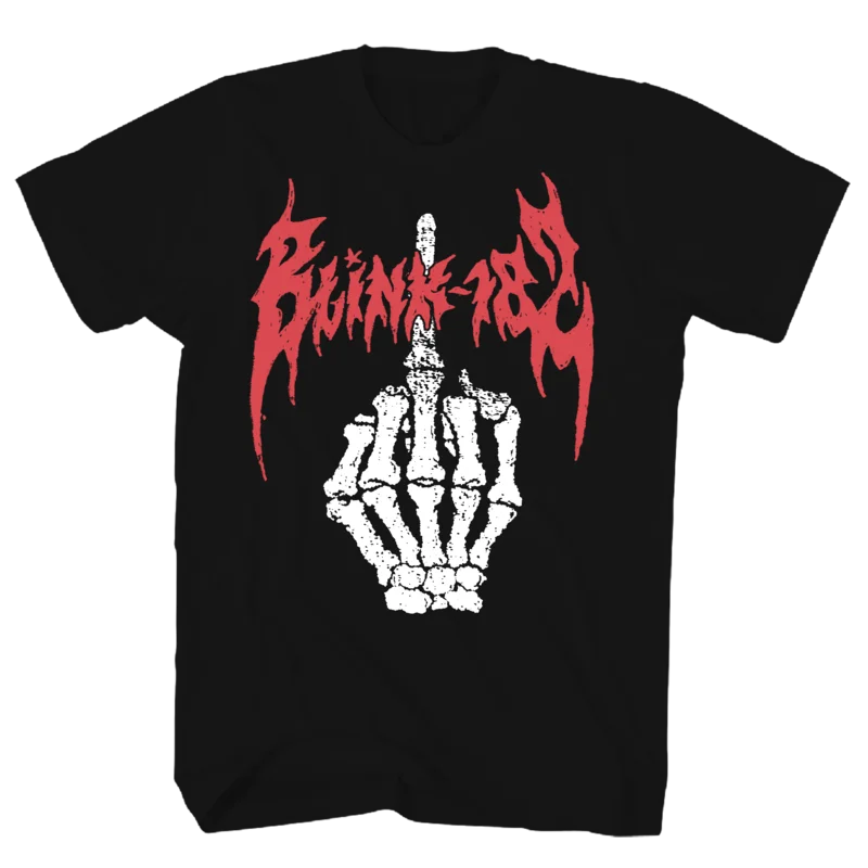 BLINK 182 "MIDDLE FINGER" T-SHIRT