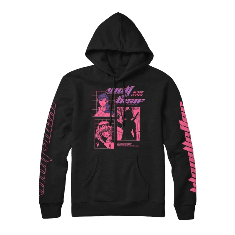 Bloodletter Comic Black Pullover