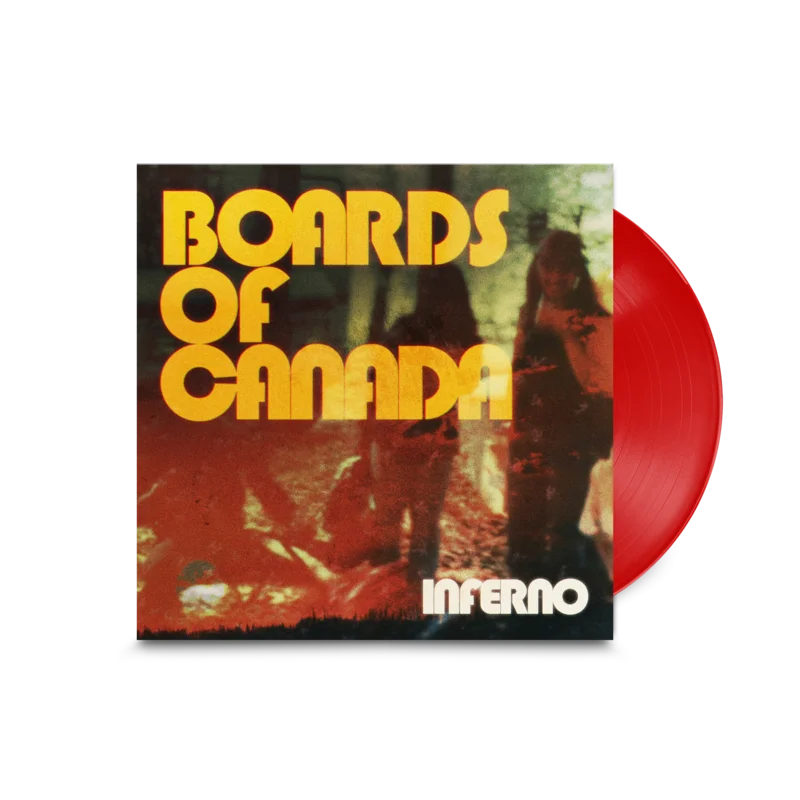 BOARDS OF CANADA 'INFERNO' 2LP (Deluxe, Transparent Red Vinyl)