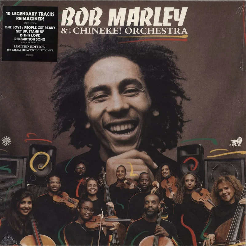 Bob Marley & The Wailers Bob Marley & The Chineke! Orchestra - Hype Sticker  UK Vinyl LP