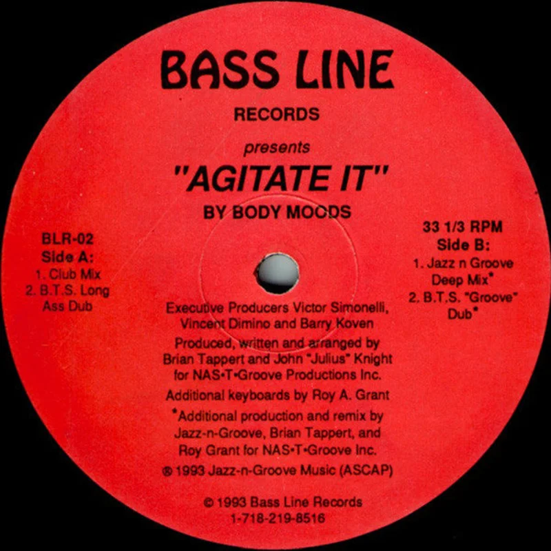 Body Moods - Agitate It (12") (Very Good (VG))