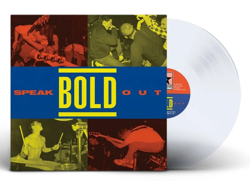 BOLD SPEAK OUT LP (Limited Edition  Only 300 Made, Clear Vinyl w/ 40-page booklet)