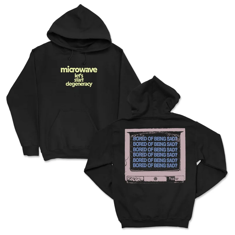 Bored Of Being Sad? Black - Pullover