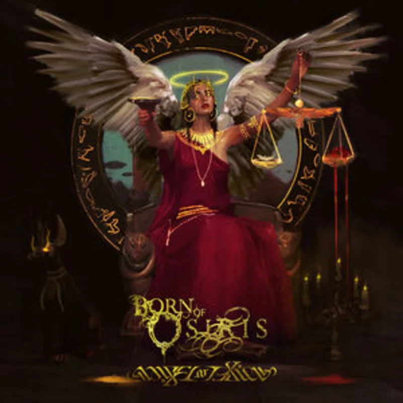 BORN OF OSIRIS 'ANGEL OR ALIEN' LP (Ultra Clear w/ Neon Pink & Black Splatter Vinyl)