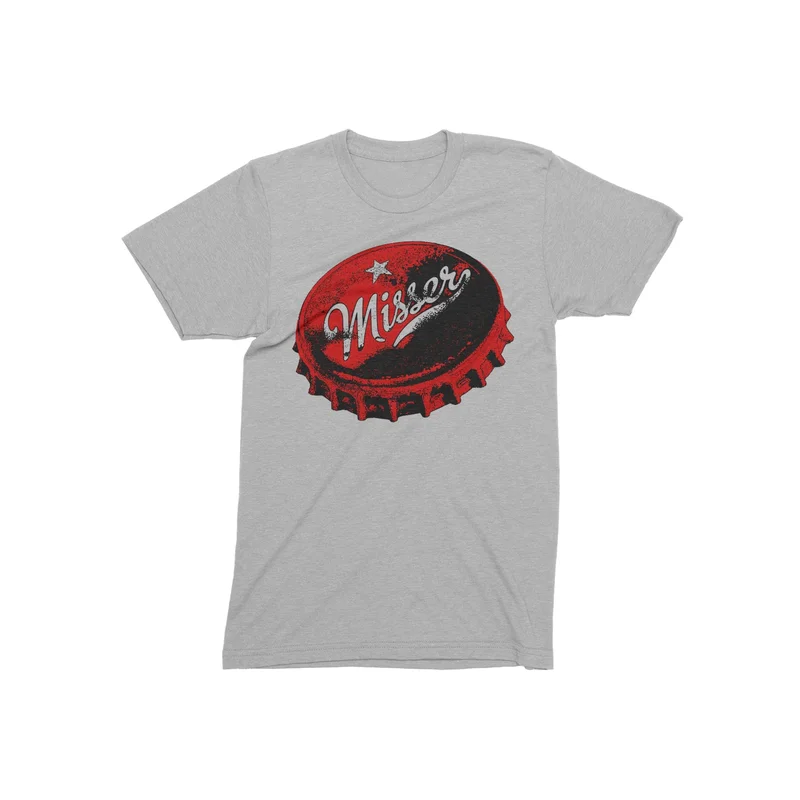 Bottle Cap Heather Grey T-Shirt