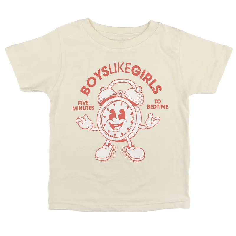 BOYS LIKE GIRLS "FIVE MINUTES TO BEDTIME" TODDLER T-SHIRT
